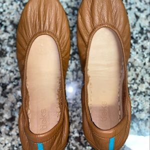 Tan Tieks. Size 9